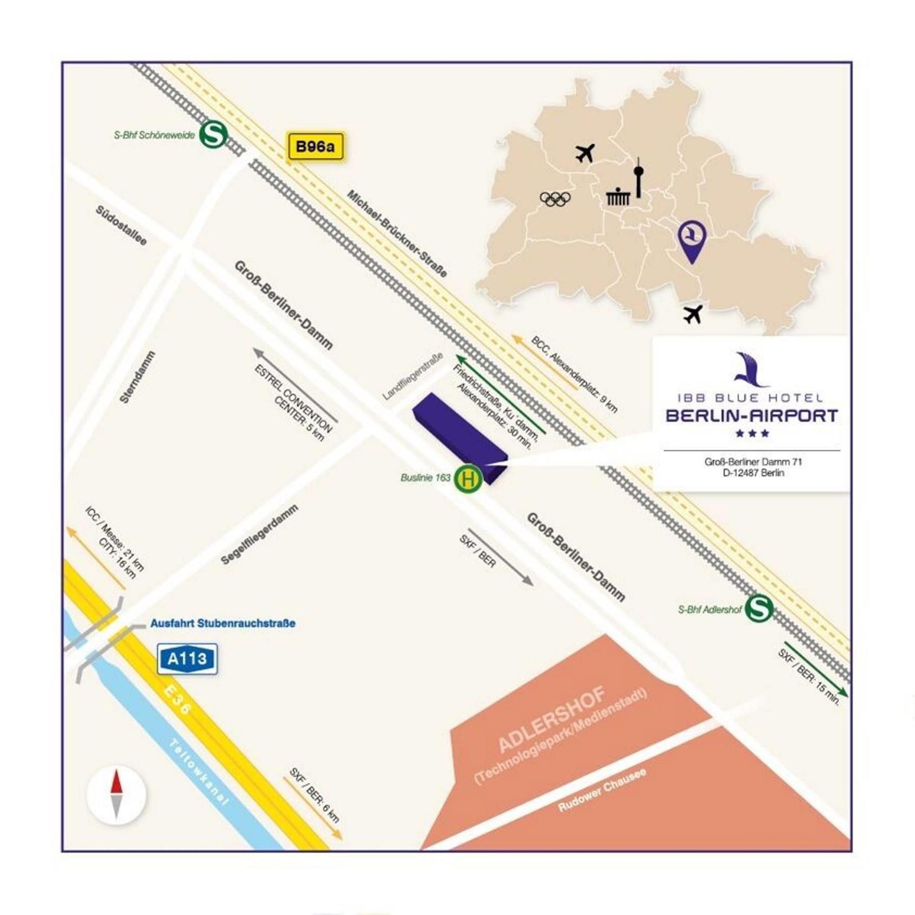 B&B Hotel Berlin-Adlershof Exterior photo